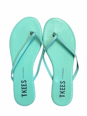 TKEES Glossy Flip Flops 10